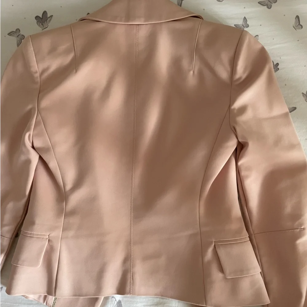 Patrizia Pepe Dress Suit Set Nude Pink - Picture 8 of 15